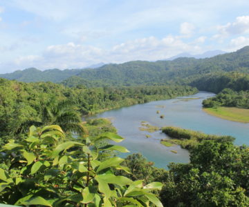 Blick auf den Rio Grande und die Blue Mountains