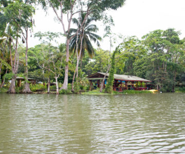 Die Lirio Lodge im Reservat Pacuare an der Karibikküste in Costa Rica