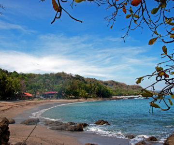 Die Bucht von Montezuma auf der Halbinsel Nicoya in Costa Rica