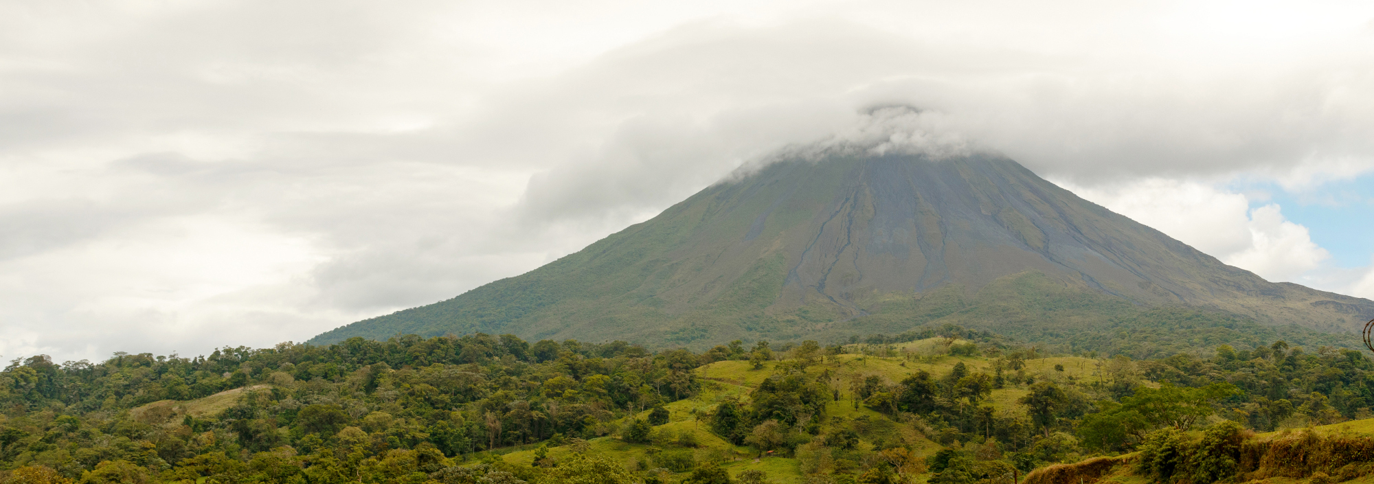 Blick auf den Vulkan Arenal in Costa Rica