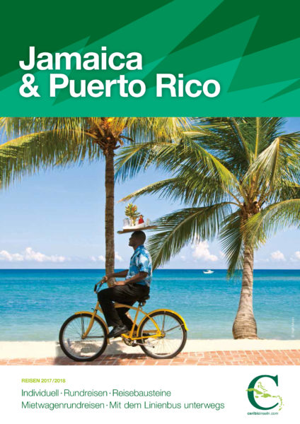 Titelseite des Katalogs Jamaica und Puerto Rico