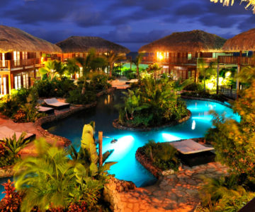 Kontiki Beach Resort, Curacao, Poollandschaft