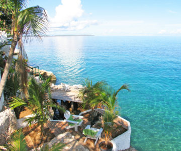 Sun Reef Village on Sea, Curacao, Blick von Terrasse