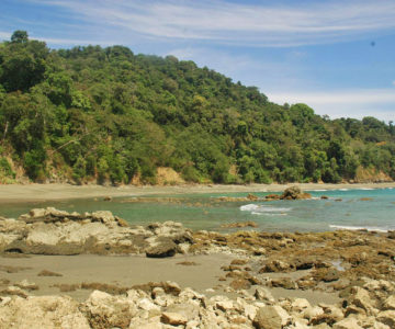 Küste des Corcovado Nationalparks auf der Osa Halbinsel, Costa Rica