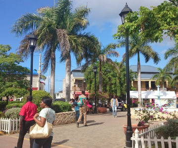 Einkaufsstraße in Falmouth, Jamaica