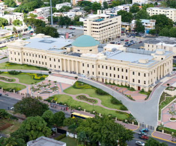 Der Palacio de Bellas Artes in Santo Domingo, Dominikanische Republik