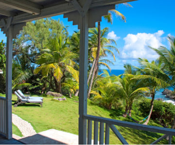 Sea-U Guest House, Antigua, Veranda