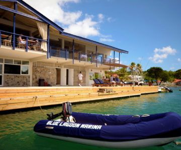 Blue Lagoon, St. Vincent, Blue Lagoon, Aussenansicht