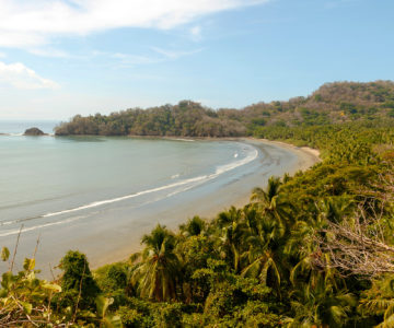 Strandbucht im Curu Wildlife Reservat, Costa Rica