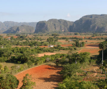 Blick ins Tal von Vinales, Cuba