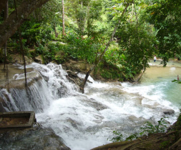 Dunns River Falls auf Jamaica