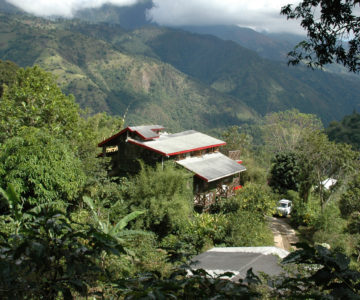 Forres Park, Jamaica, Blue Mountains, Blick auf das Gebäude