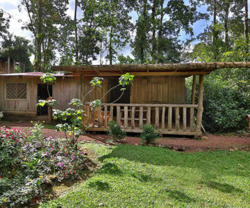 La Carolina Lodge, Costa Rica, Bijagua, Aussenansicht eines Bungalows