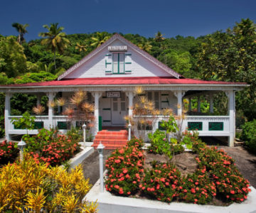 La Dauphine Estate, Saint Lucia, Etangs, Haupthaus