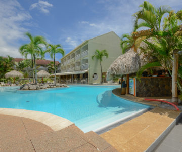 La Pagerie, Martinique, Pool und Anlage