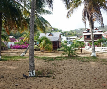 Le Caribou, Martinique, Garten