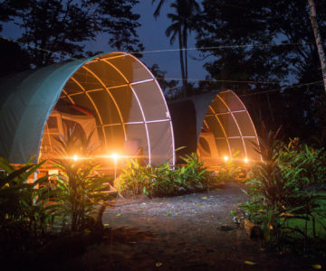 Lirio Lodge, Costa Rica, Para de Pacuare, Zeltunterkunft