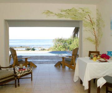 Marblue Villa & Suites, Jamaica, Die Südküste, Blick aus der Verandasuite auf das Meer