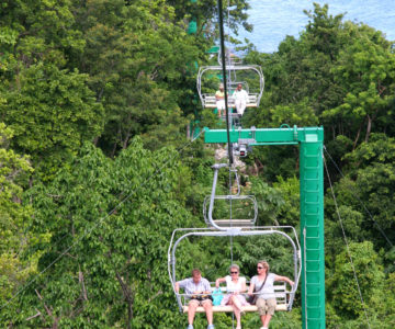 Seilbahn auf den Mystic Mountain bei Ocho Rios, Jamaica