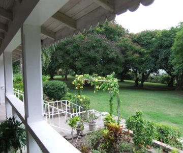 Hotel Olveston House, Montserrat, Garten