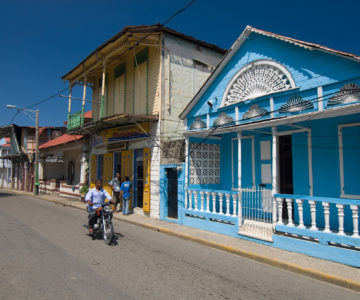 Viktorianische Gebäude in Puerto Plata, Dominikanische Republik