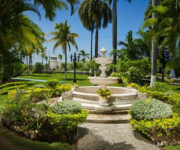 Seagardens Beach Resort, Jamaica, Montego Bay, Garten