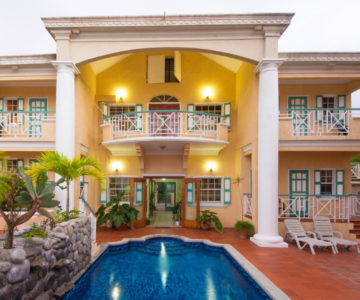 Hotel Tropical Mansion, Montserrat, Aussenansicht