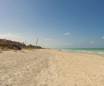 Weißer Badestrand von Varadero, Cuba