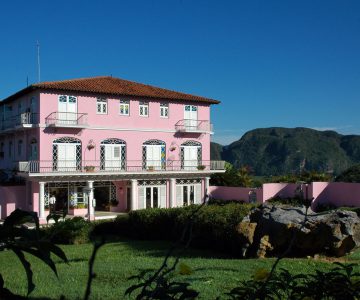Los Jazmines, Cuba, Westcuba, Viñales, Blick auf das Hotel