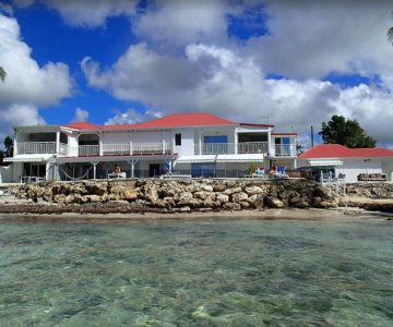 Coco Beach Resort, Grand-Bourgh, Marie-Galante, Guadeloupe, Blick auf ein Gebäude