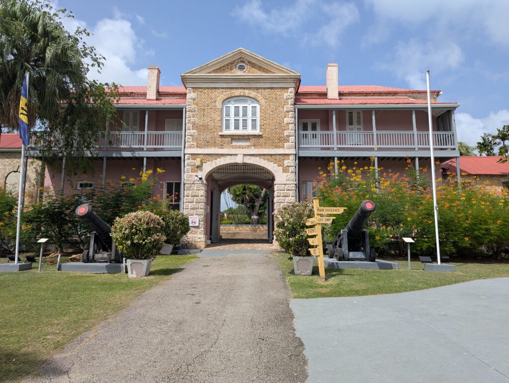 Barbados Bridgetown Barbados-Meseum, Eingang