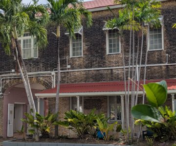 Barbados Museum Innenhof