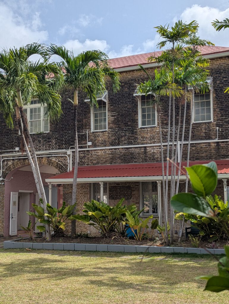 Barbados Bridgetown, Barbados-Museum Innenhof