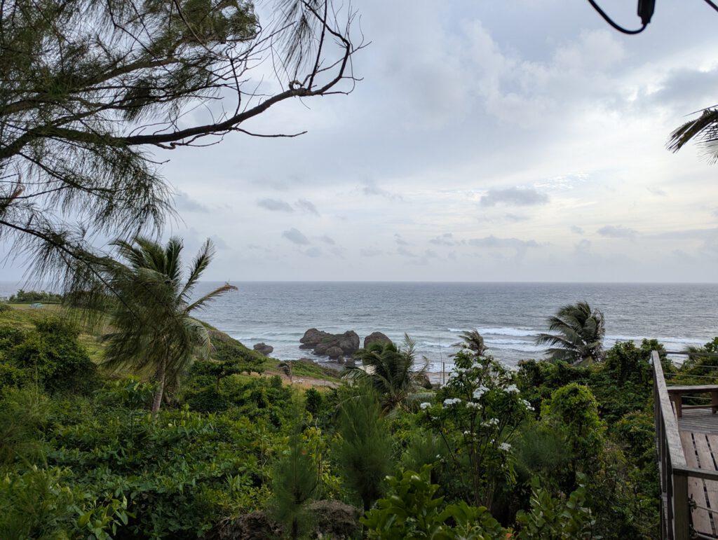 Barbados Eco Lifestyle Lodge, Blich auf den Atlantik