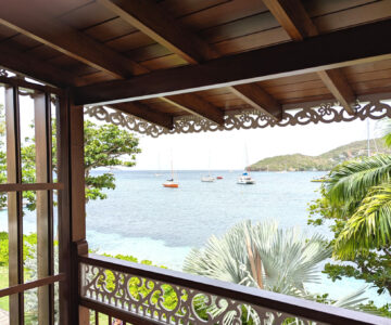 Bequia Blick vom Gingerbread Hotel