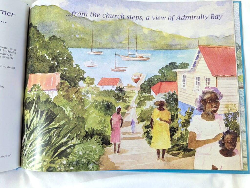 Bequia Peter Carr Blick zum Port Elizabeth
