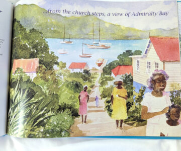 Bequia Peter Carr Blick zum Port Elizabeth