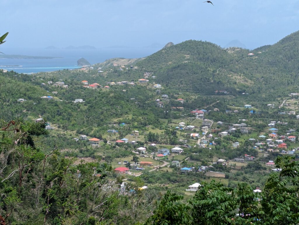 Carriacou einladende Aussichten