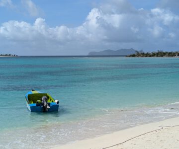 Carriacou Kleine Insel im Meer