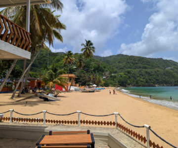 Tobago in der Bucht von Castara
