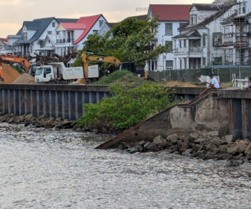 Suriname Paramaribo Ankunftsort der Sklaven