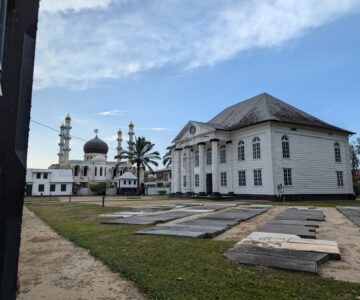 Suriname Paramaribo Moschee und Synagoge