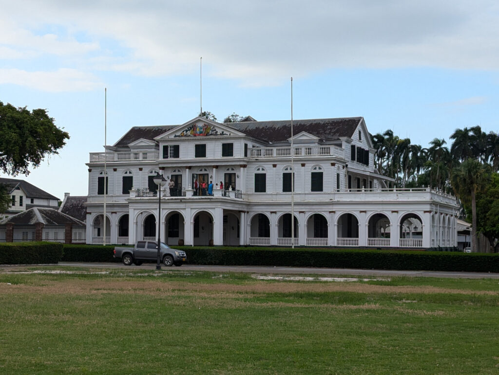 Suriname Paramaribo Präsidnetenpalast