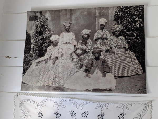 Paramaribo Koto Museum Foto einer Menschenschau